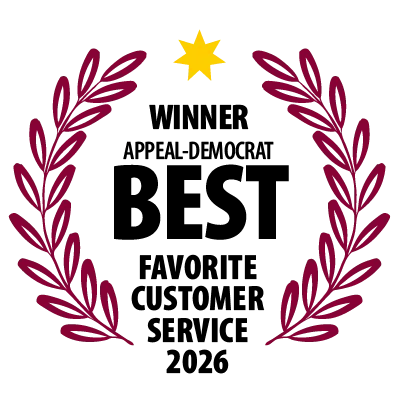 Oakview Insurance Services, Inc. Voted Favorite Customer Service by the Appeal Democrat